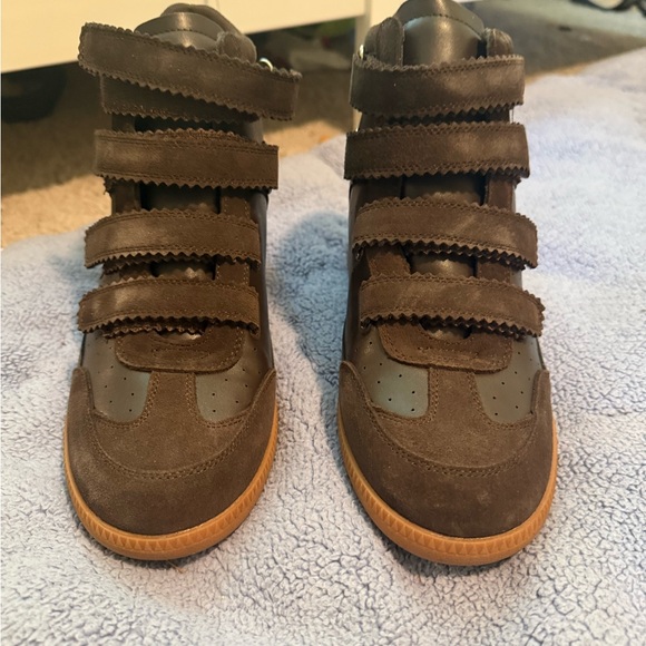 Steve Madden Brown High-Top Sneakers - Picture 5 of 5